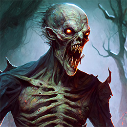 BrowserQuests monster depiction (Ghoul)