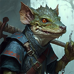 BrowserQuests monster depiction (Kobold Chieftain)