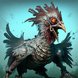 BrowserQuests monster depiction (Zombie Chicken)